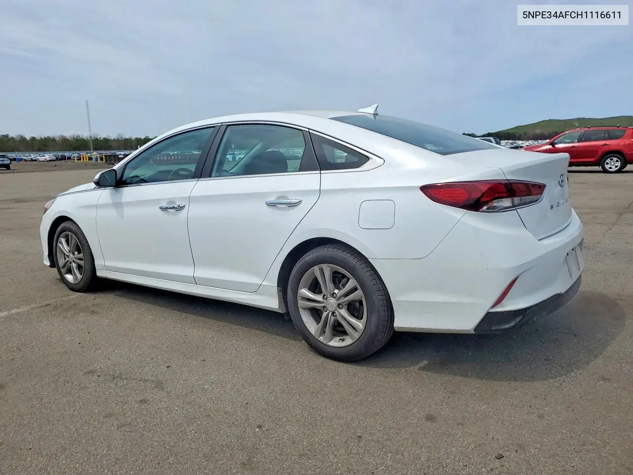 2017 HYUNDAI SONATA VIN 5NPE34AF0JH661197 — фото 2