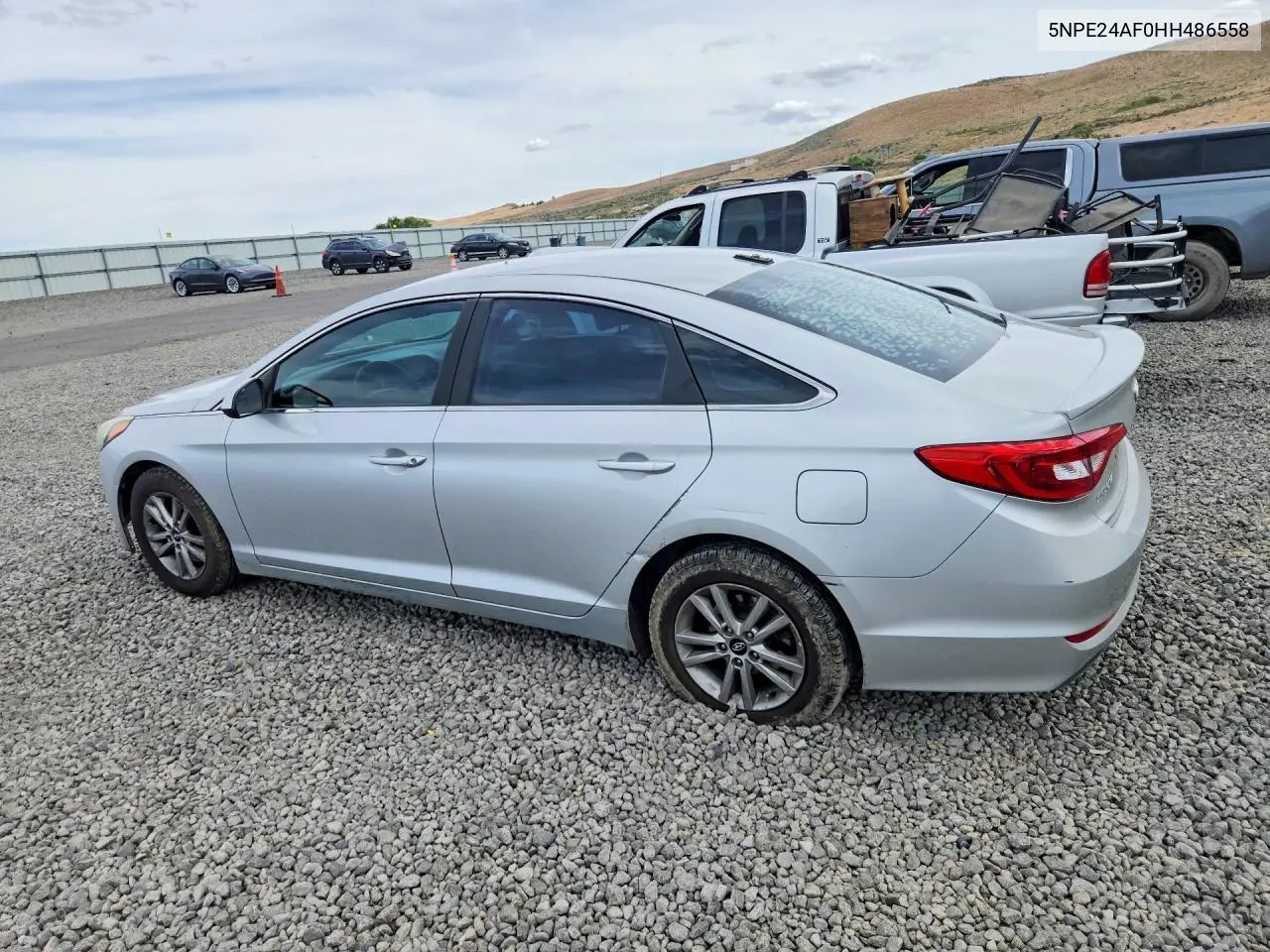 2017 HYUNDAI SONATA VIN 5NPE24AF0HH486558 — фото 2