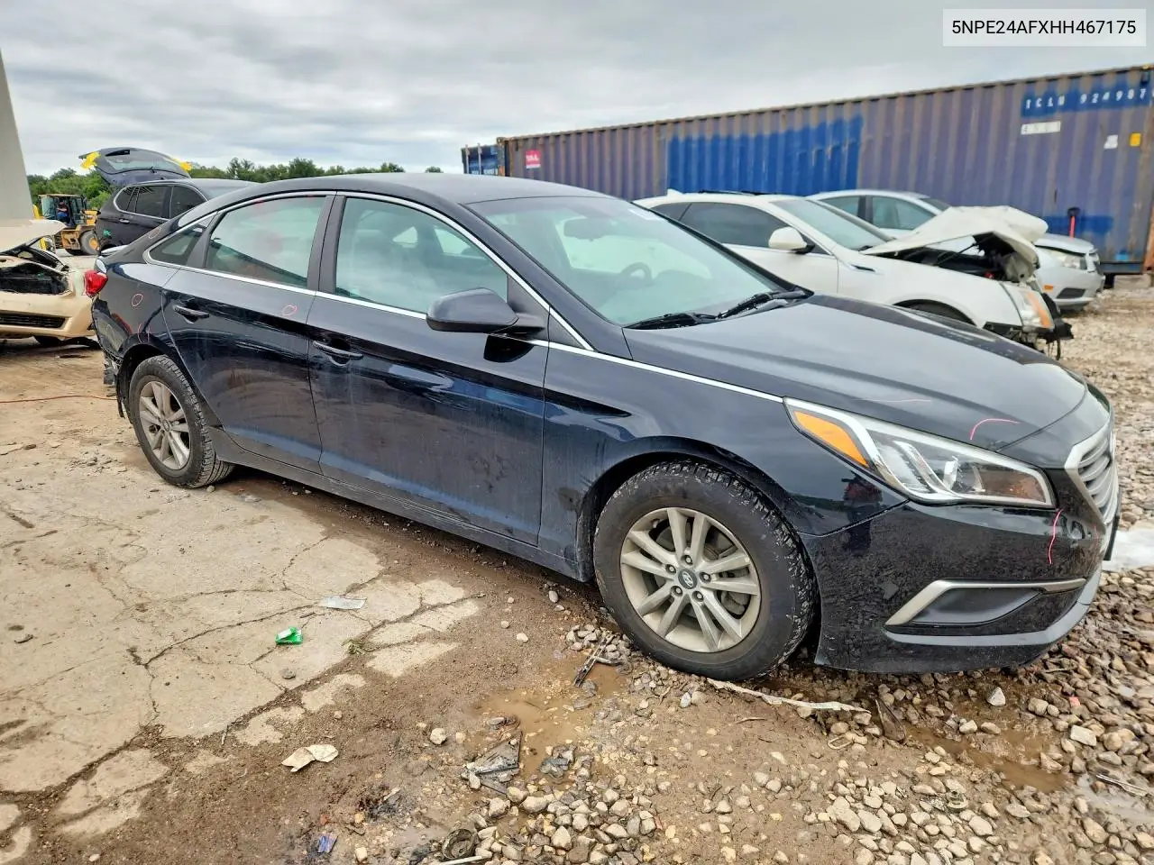 2017 HYUNDAI SONATA VIN 5NPE24AFXHH467175 — фото 4