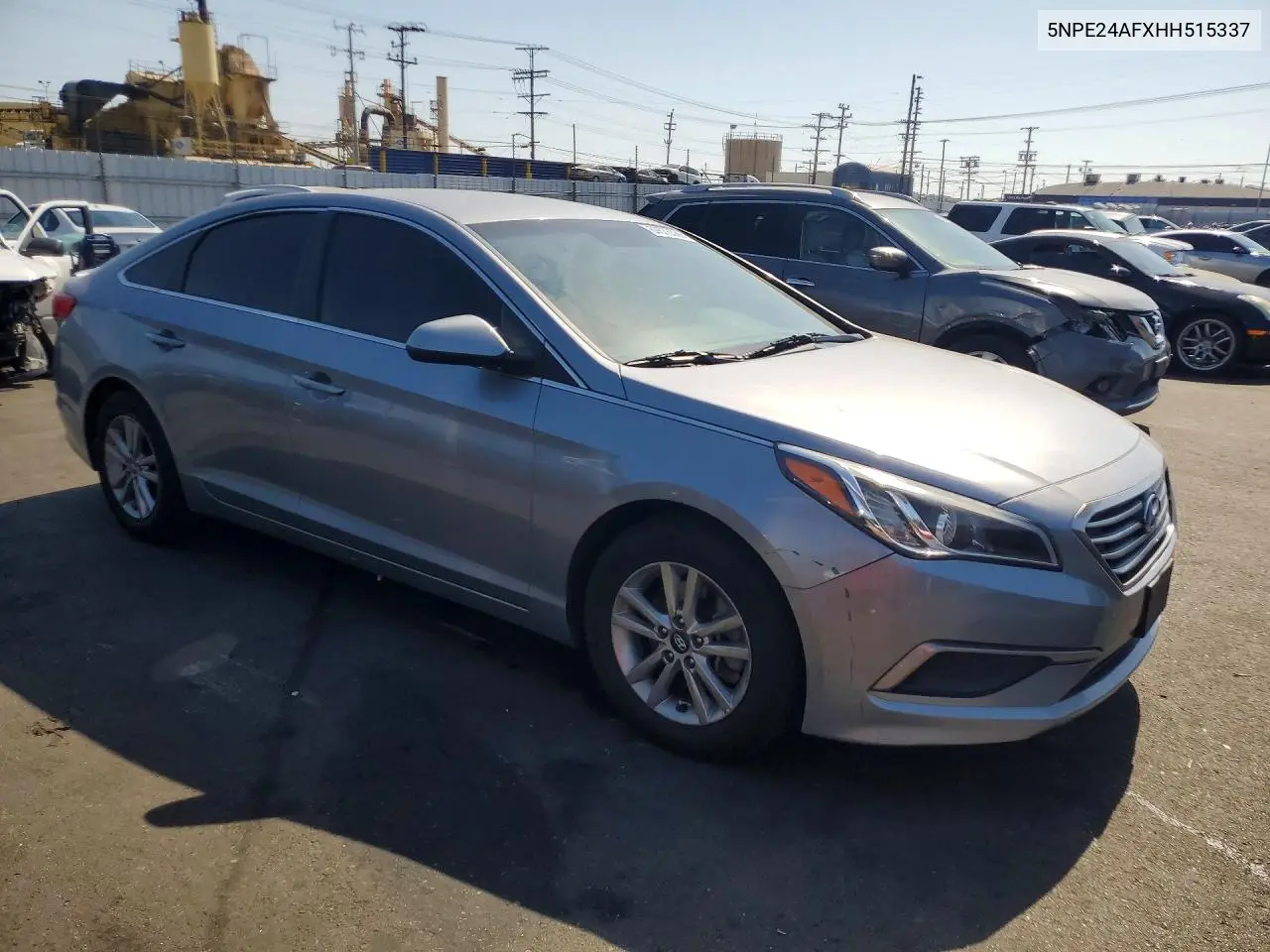2017 HYUNDAI SONATA VIN 5NPE24AFXHH515337 — фото 4