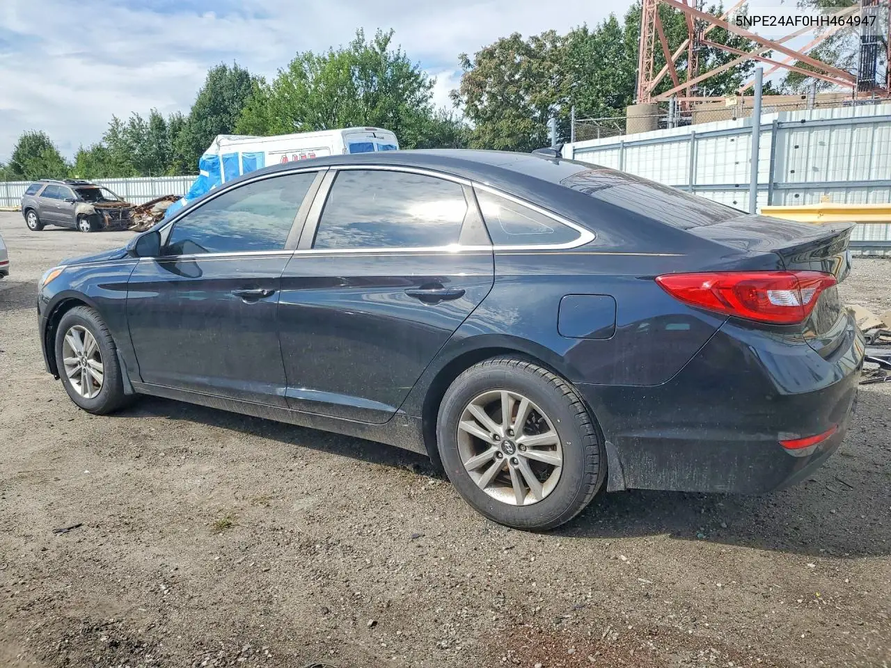 2017 HYUNDAI SONATA VIN 5NPE24AF0HH464947 — фото 2