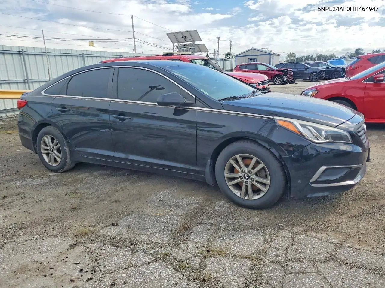 2017 HYUNDAI SONATA VIN 5NPE24AF0HH464947 — фото 4