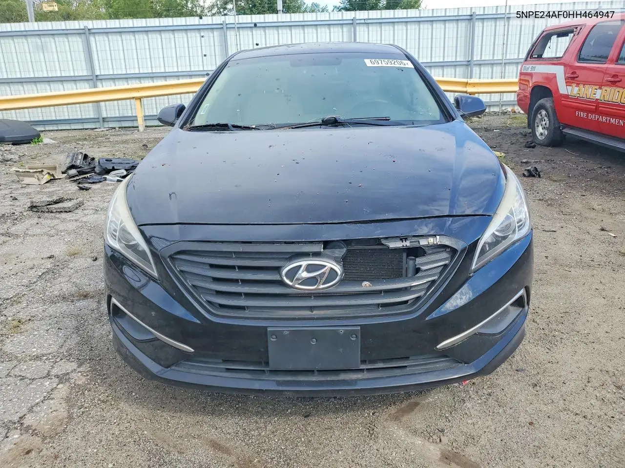 2017 HYUNDAI SONATA VIN 5NPE24AF0HH464947 — фото 5