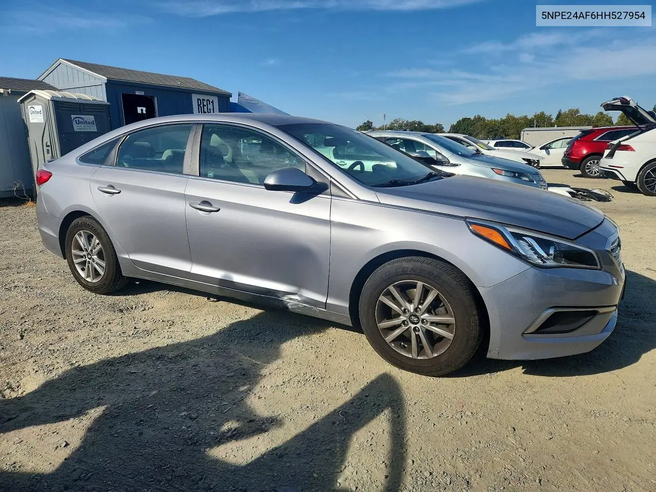 2017 HYUNDAI SONATA VIN 5NPE24AF6HH527954 — фото 4