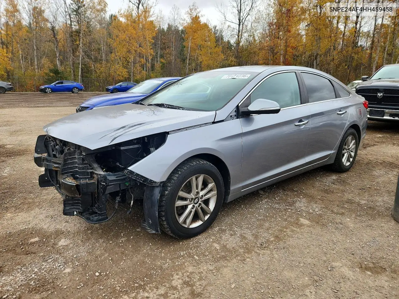 HYUNDAI SONATA 2017, VIN 5NPE24AF4HH459458