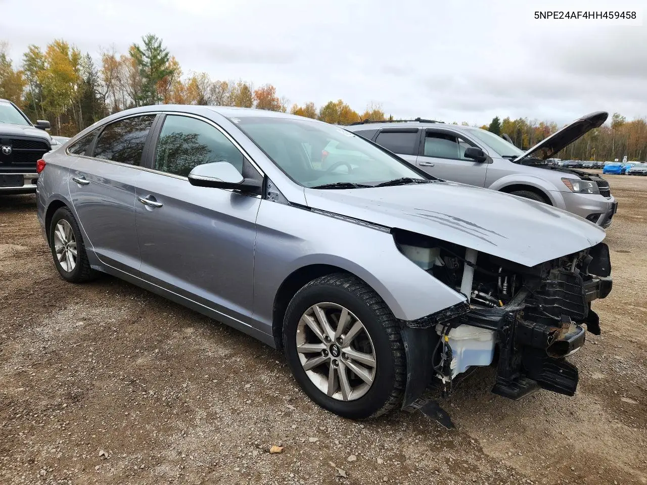 2017 HYUNDAI SONATA VIN 5NPE24AF4HH459458 — фото 4