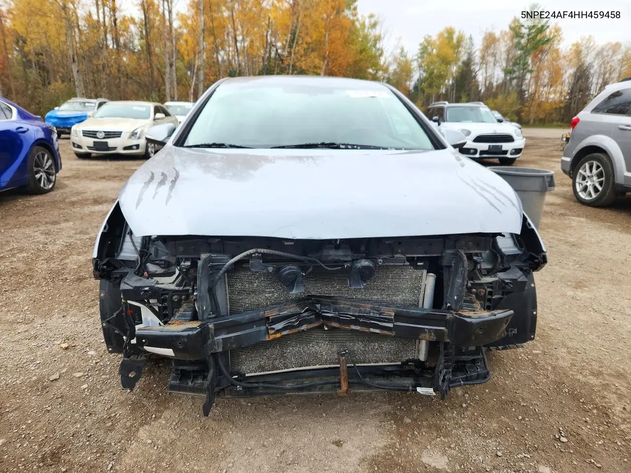 2017 HYUNDAI SONATA VIN 5NPE24AF4HH459458 — фото 5