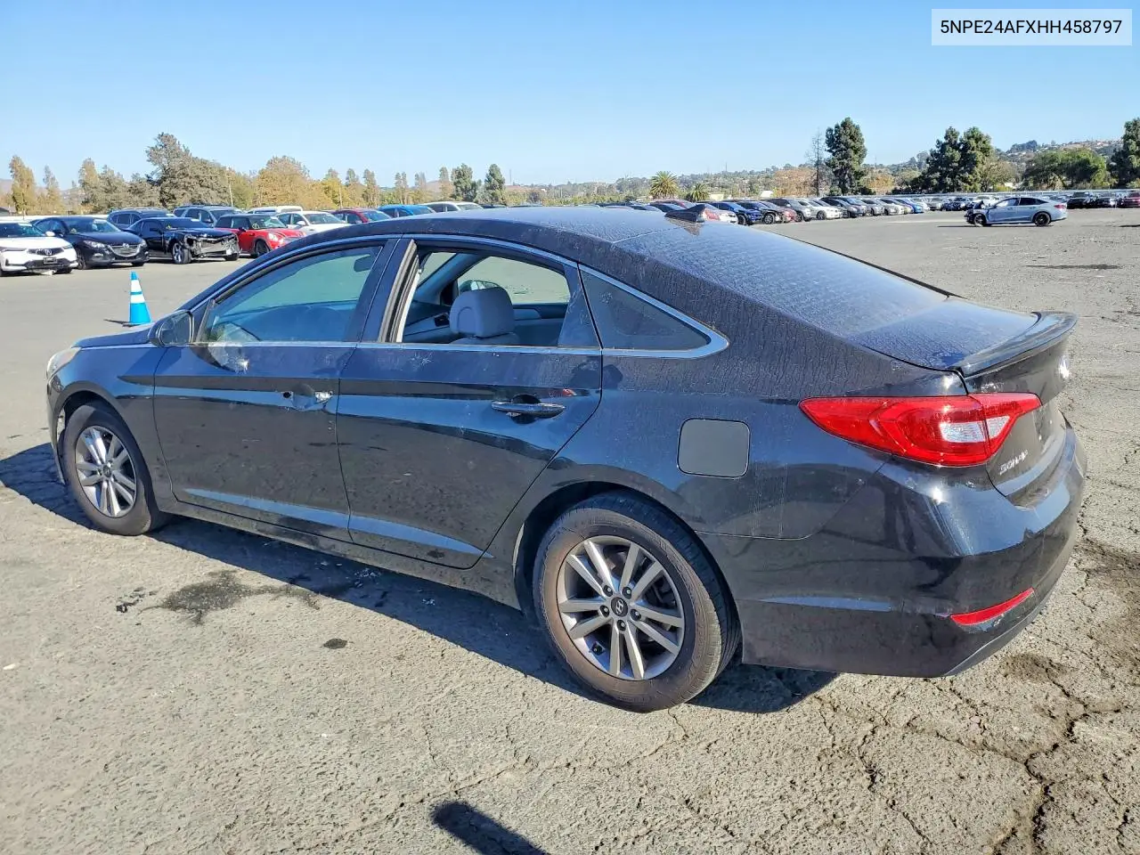 2017 HYUNDAI SONATA VIN 5NPE24AFXHH458797 — фото 2