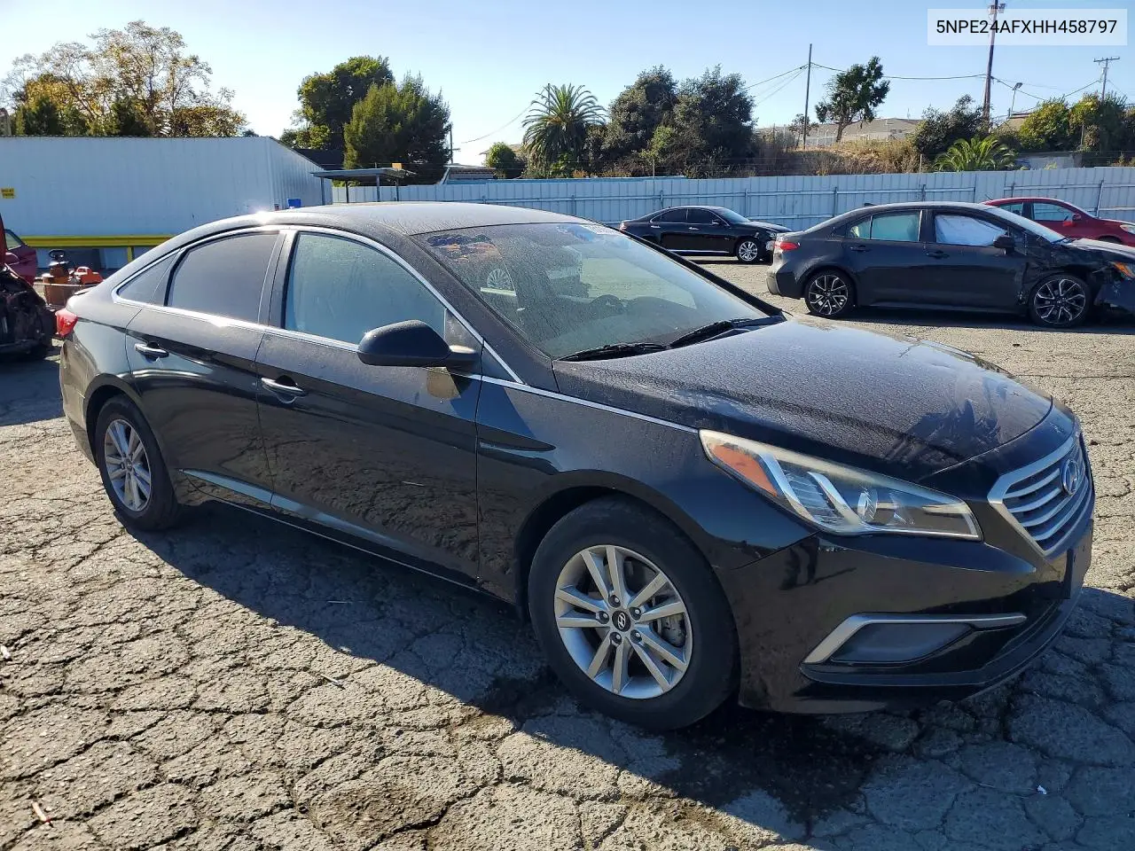 2017 HYUNDAI SONATA VIN 5NPE24AFXHH458797 — фото 4