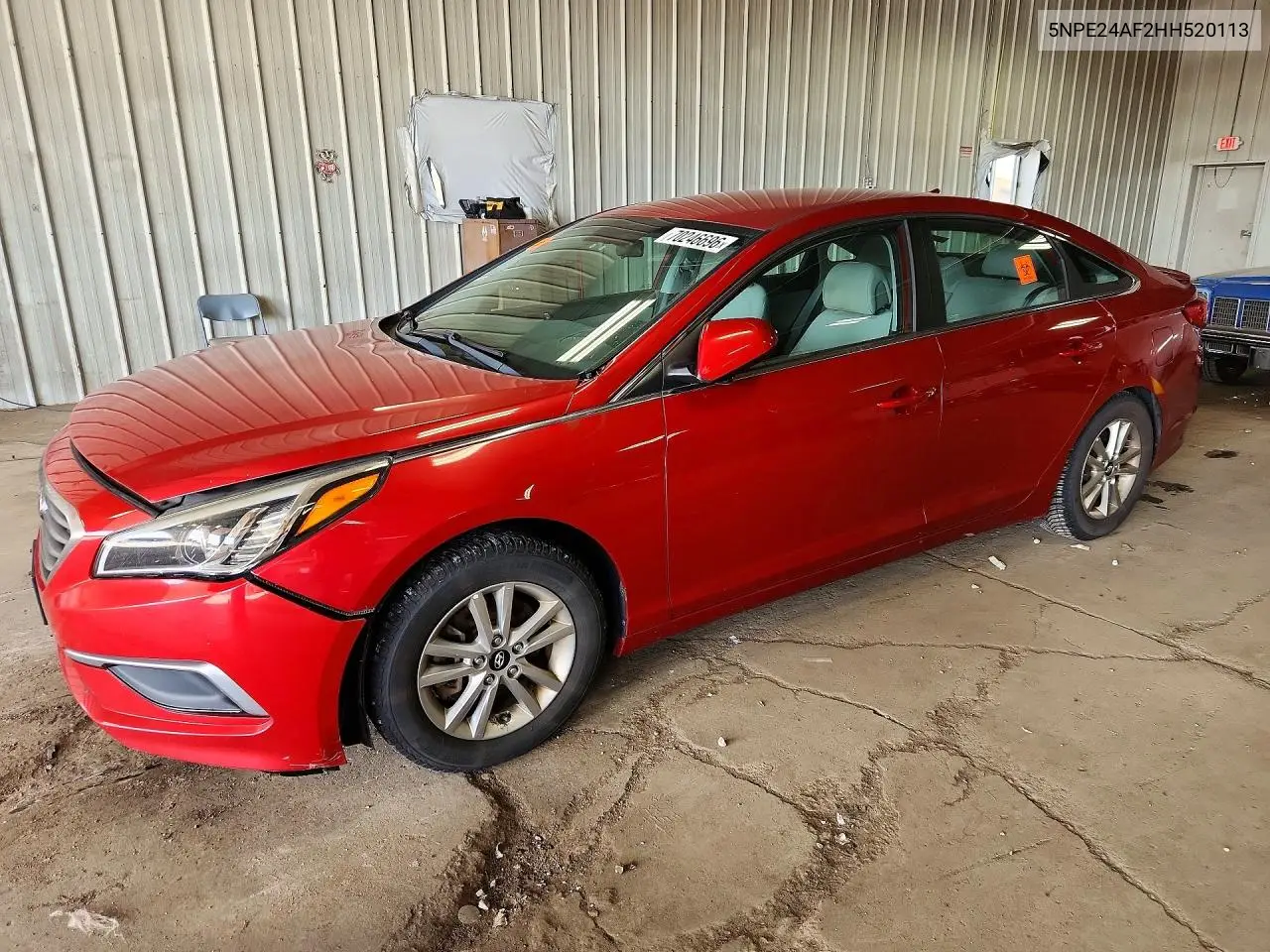 HYUNDAI SONATA 2017, VIN 5NPE24AF2HH520113