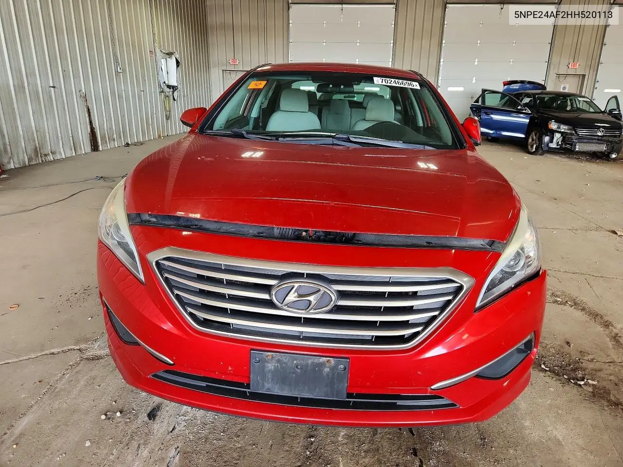 2017 HYUNDAI SONATA VIN 5NPE24AF2HH520113 — фото 5