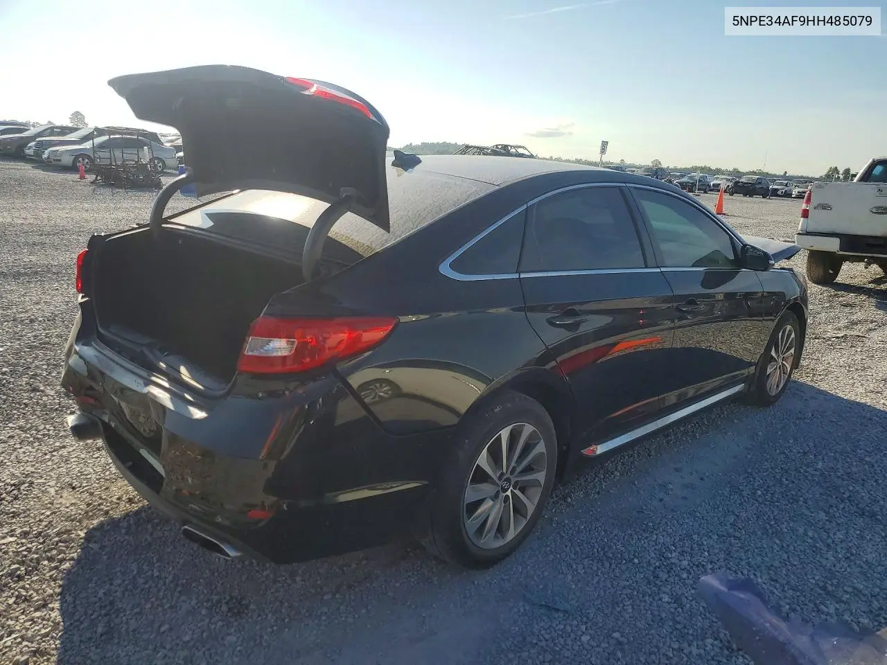 2017 HYUNDAI SONATA VIN 5NPE34AF9HH485079 — фото 3