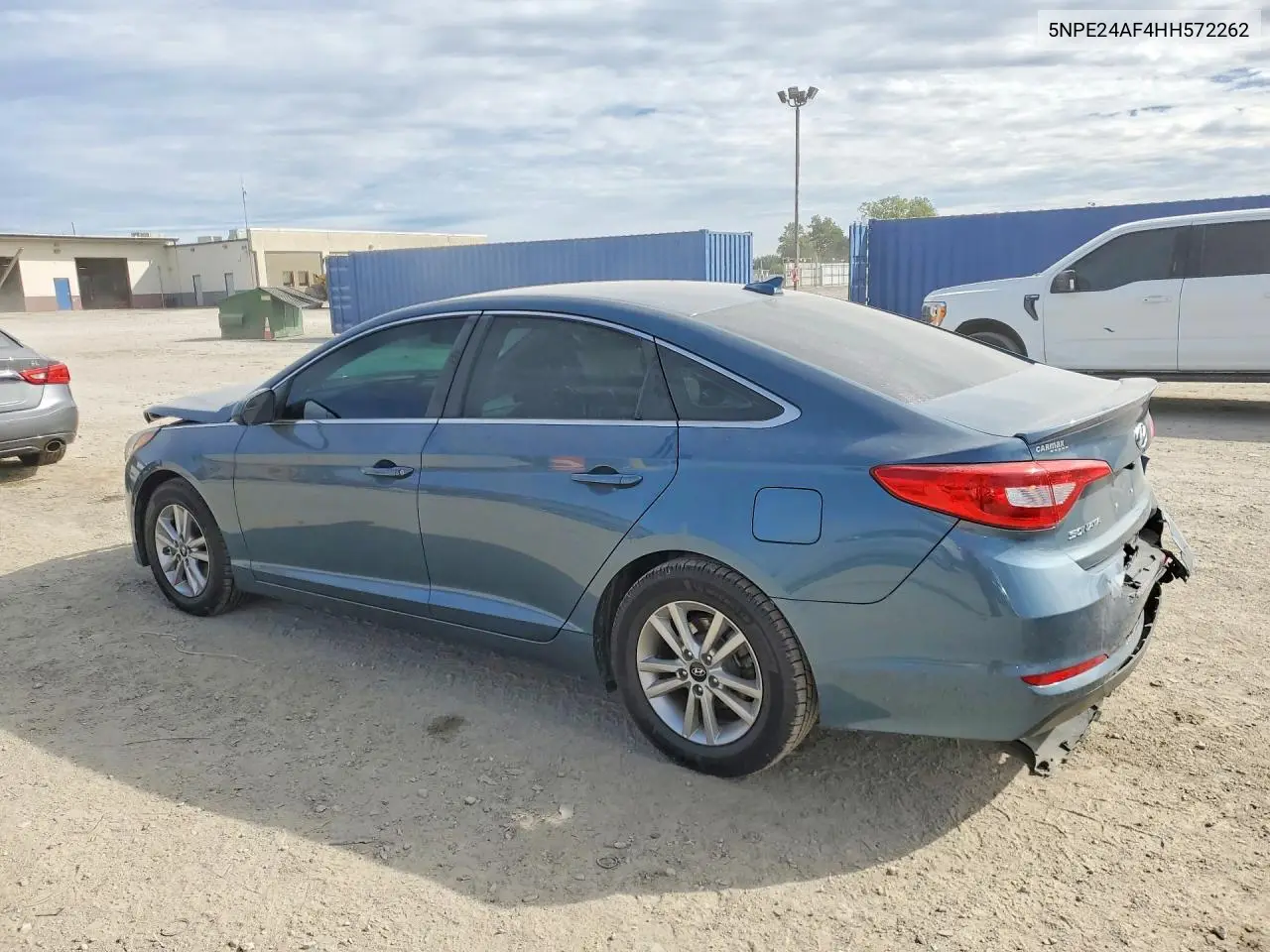 2017 HYUNDAI SONATA VIN 5NPE24AF4HH572262 — фото 2