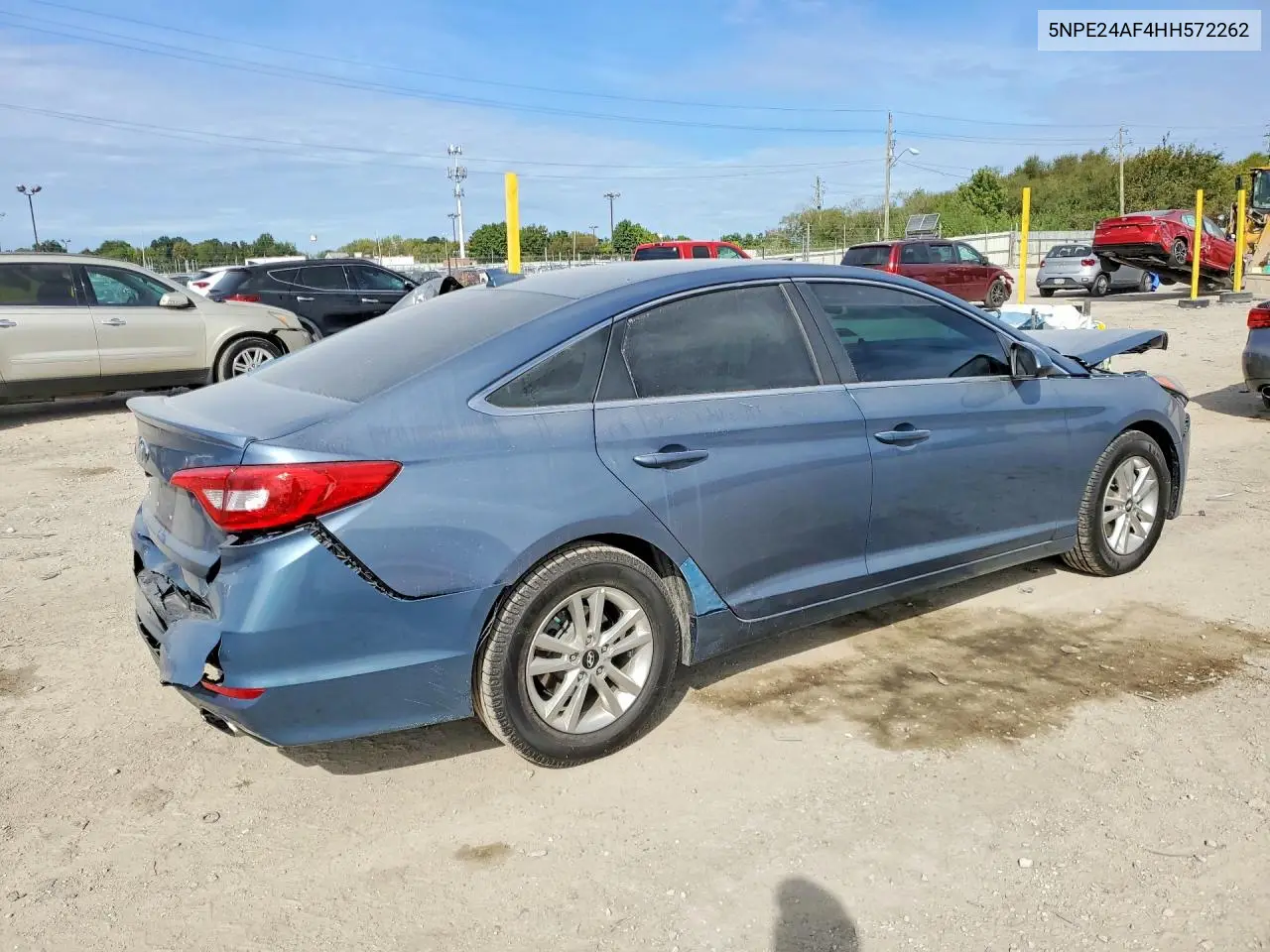 2017 HYUNDAI SONATA VIN 5NPE24AF4HH572262 — фото 3