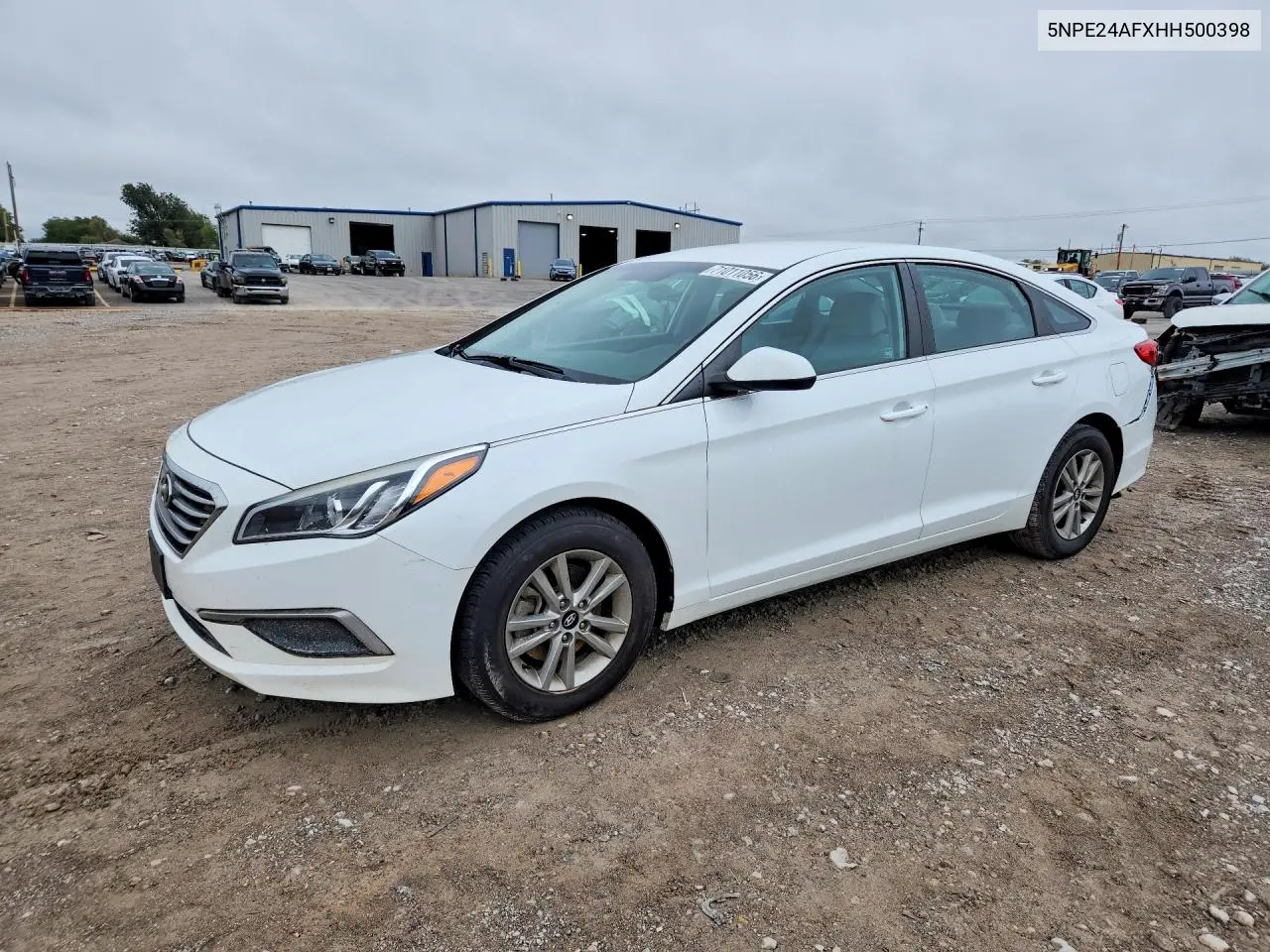 HYUNDAI SONATA 2017, VIN 5NPE24AFXHH500398