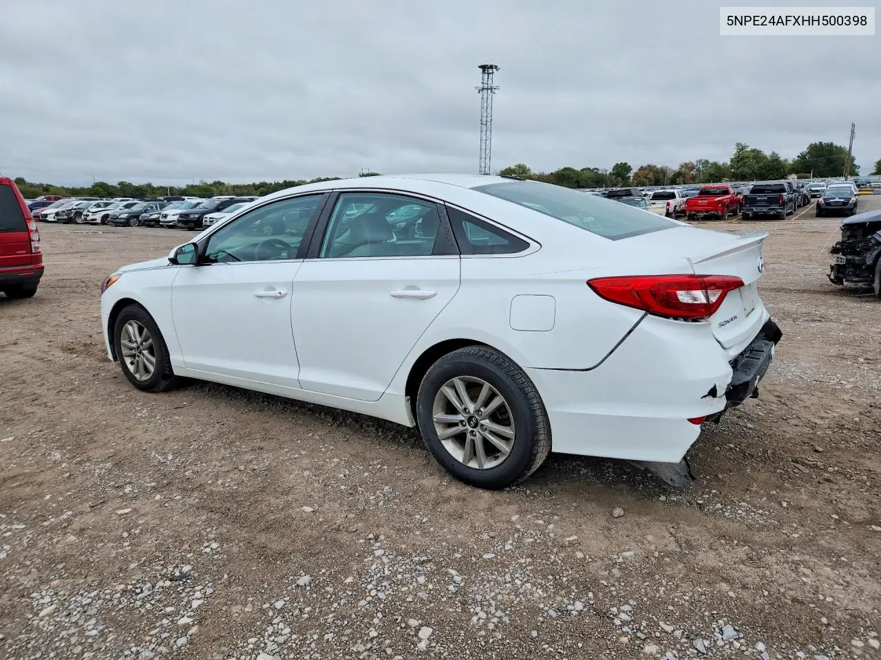2017 HYUNDAI SONATA VIN 5NPE24AFXHH500398 — фото 2