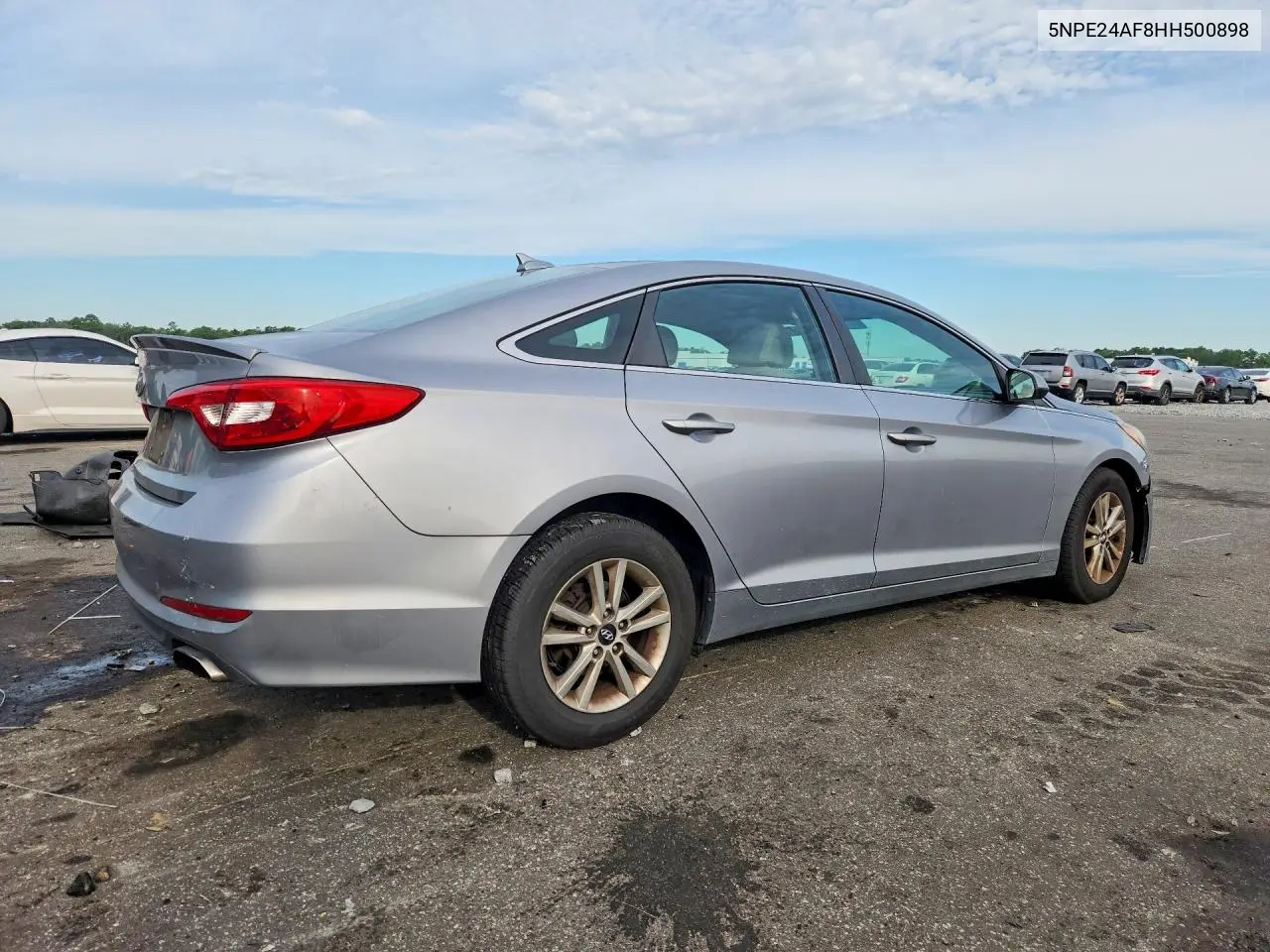 2017 HYUNDAI SONATA VIN 5NPE24AF8HH500898 — фото 3