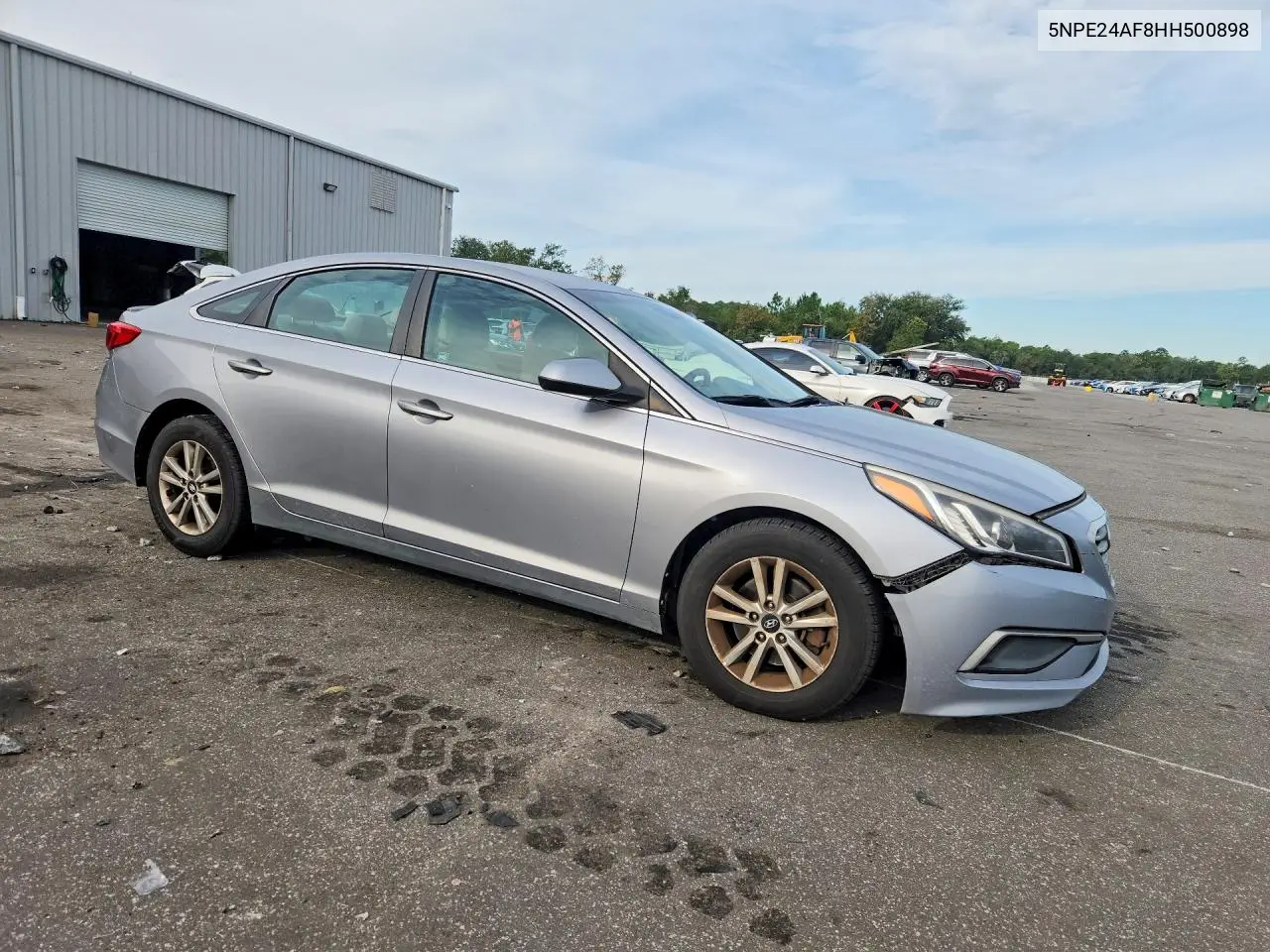 2017 HYUNDAI SONATA VIN 5NPE24AF8HH500898 — фото 4