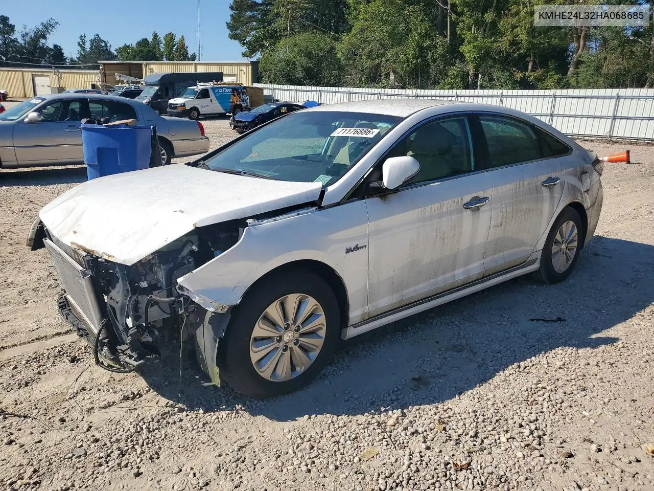 HYUNDAI SONATA 2017, VIN KMHE24L32HA068685