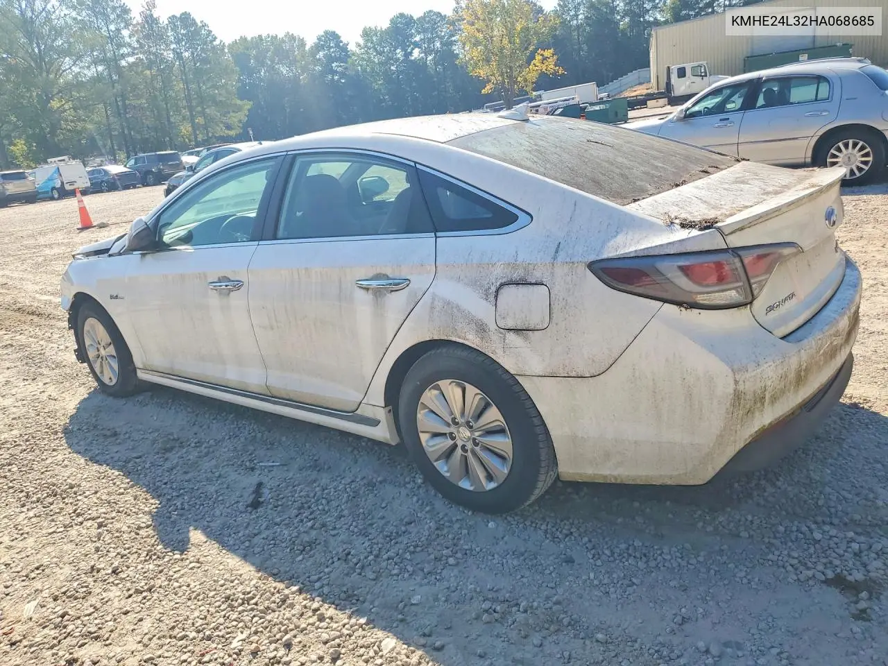 2017 HYUNDAI SONATA VIN KMHE24L32HA068685 — фото 2