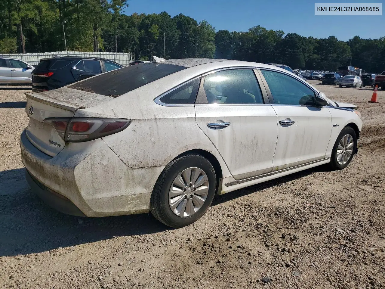2017 HYUNDAI SONATA VIN KMHE24L32HA068685 — фото 3