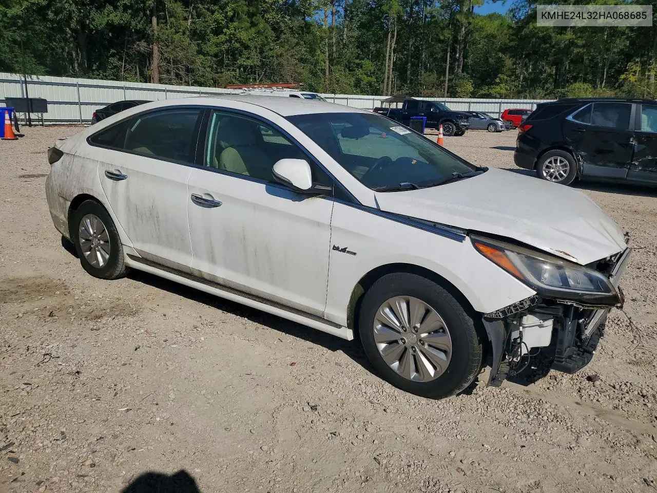 2017 HYUNDAI SONATA VIN KMHE24L32HA068685 — фото 4