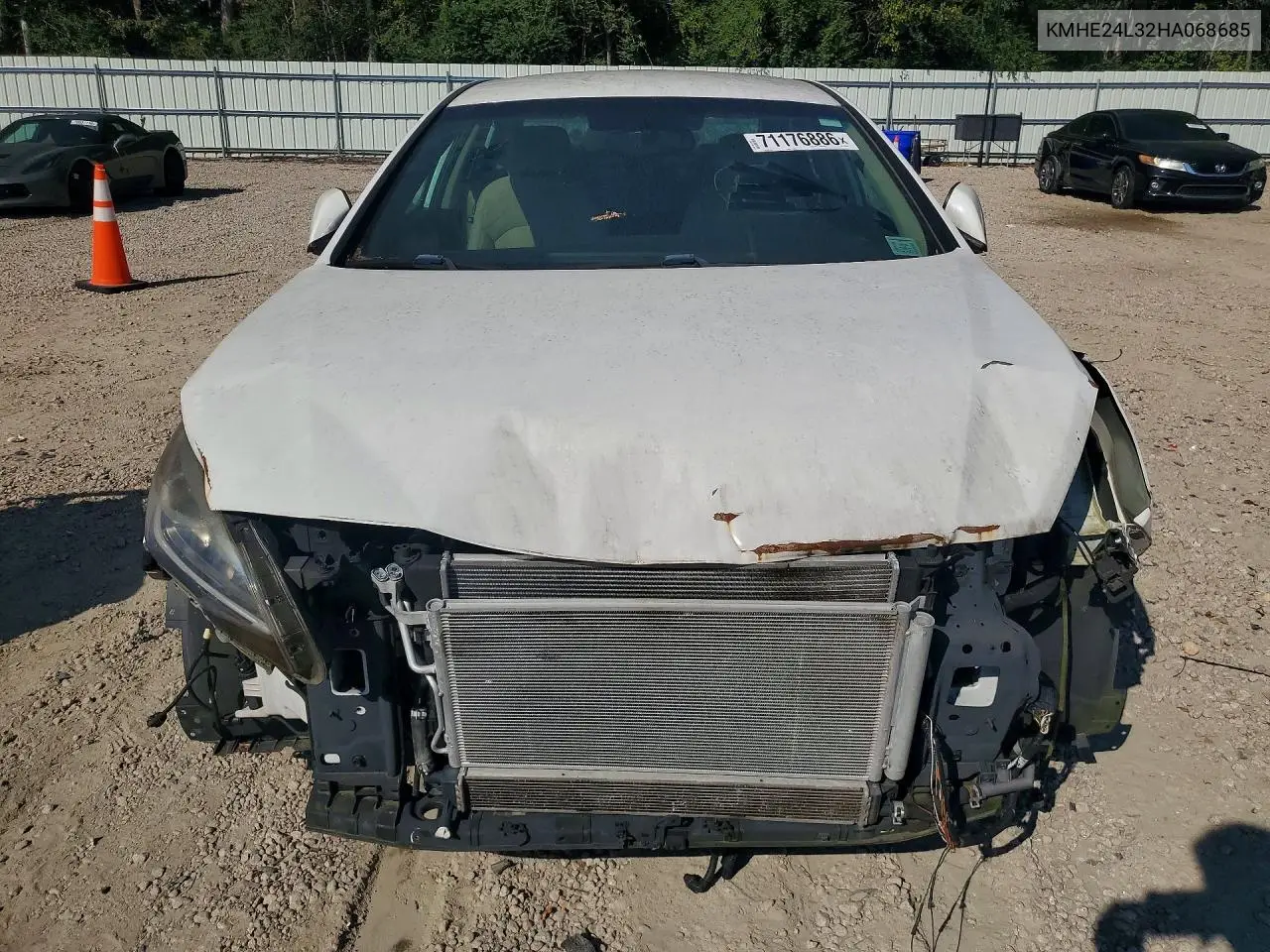 2017 HYUNDAI SONATA VIN KMHE24L32HA068685 — фото 5