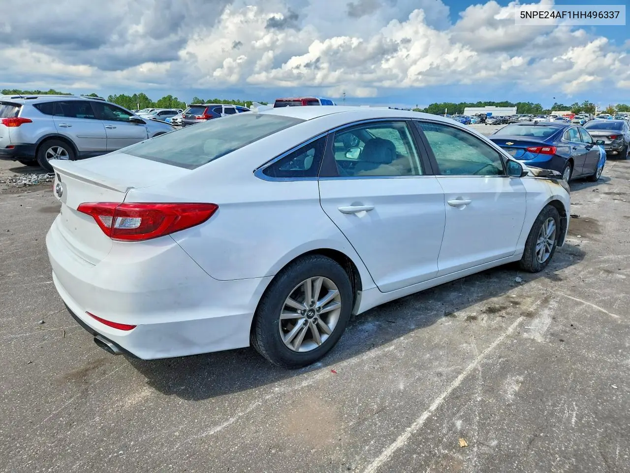 2017 HYUNDAI SONATA VIN 5NPE24AF1HH496337 — фото 3
