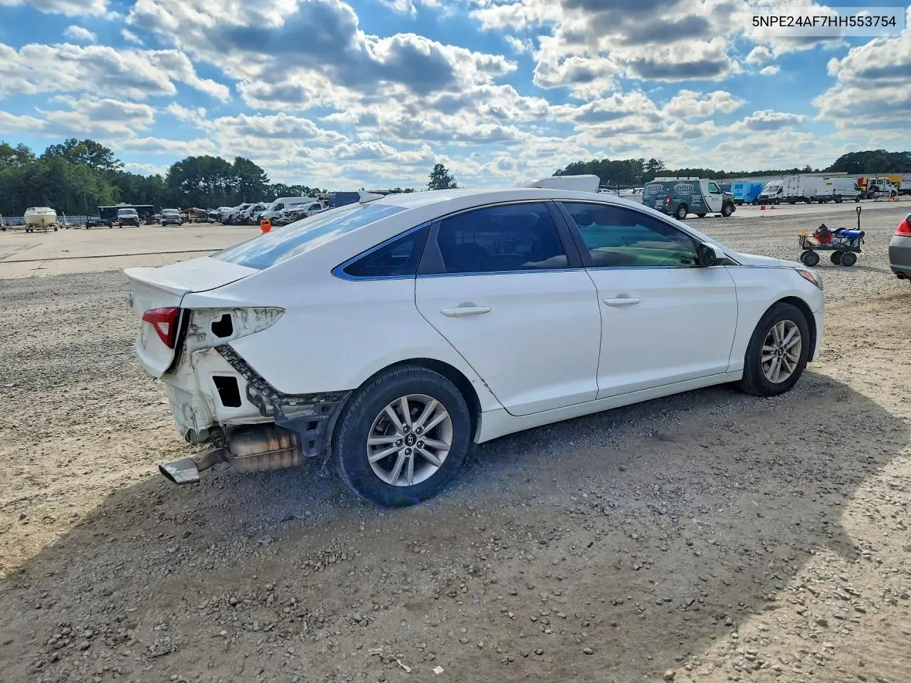 2017 HYUNDAI SONATA VIN 5NPE24AF7HH553754 — фото 3