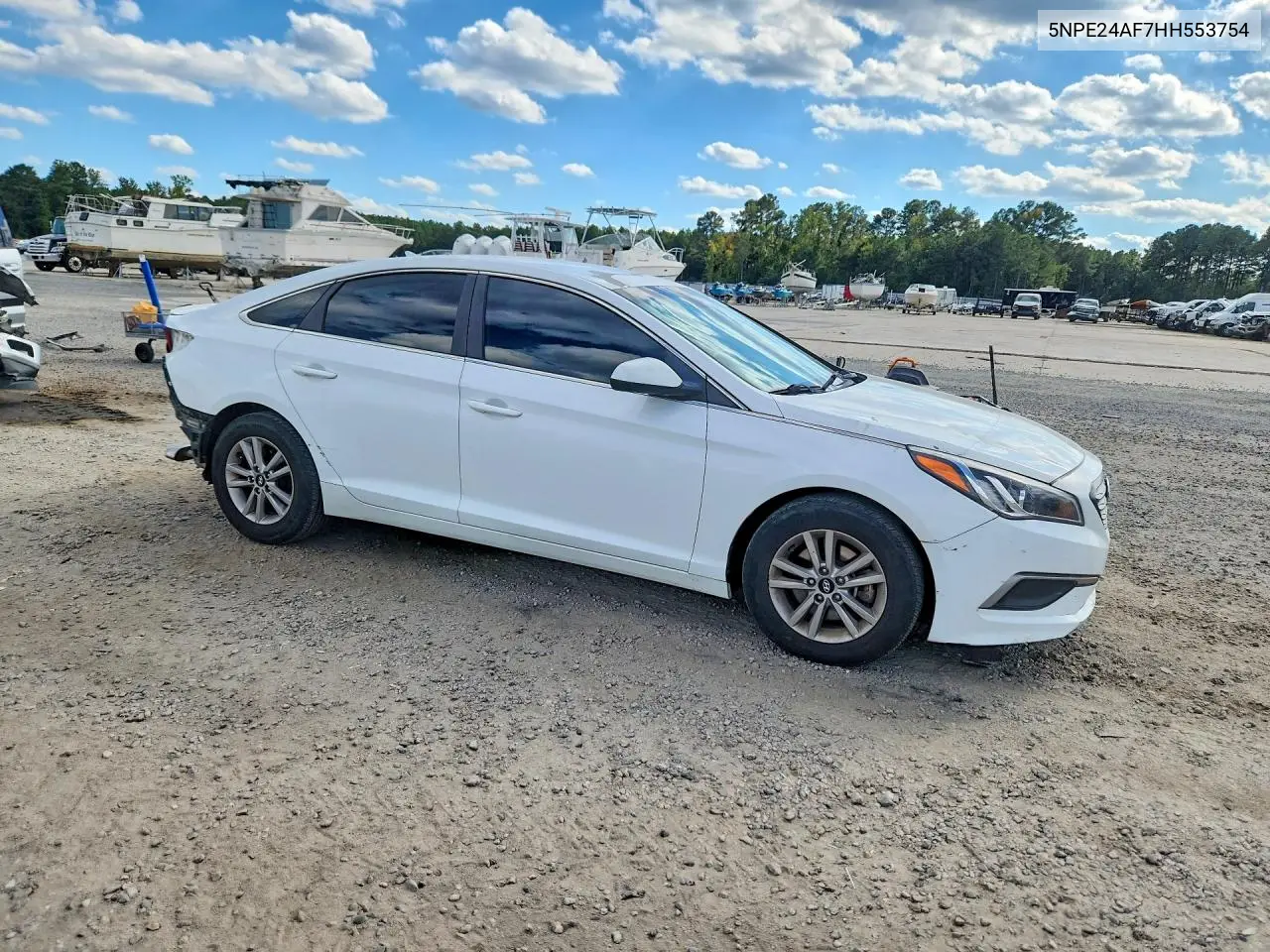 2017 HYUNDAI SONATA VIN 5NPE24AF7HH553754 — фото 4