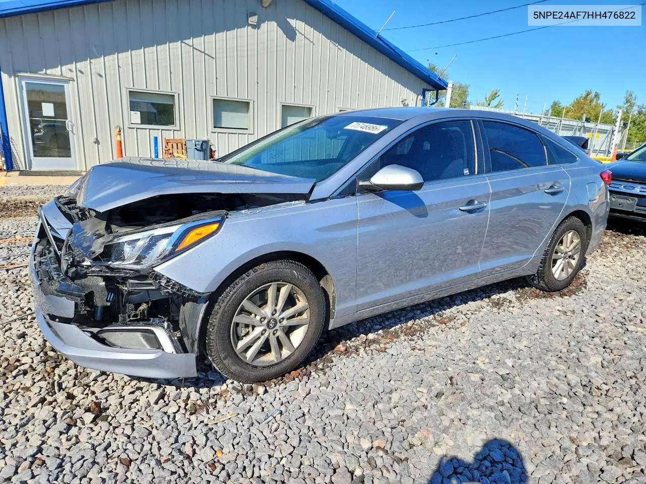HYUNDAI SONATA 2017, VIN 5NPE24AF7HH476822