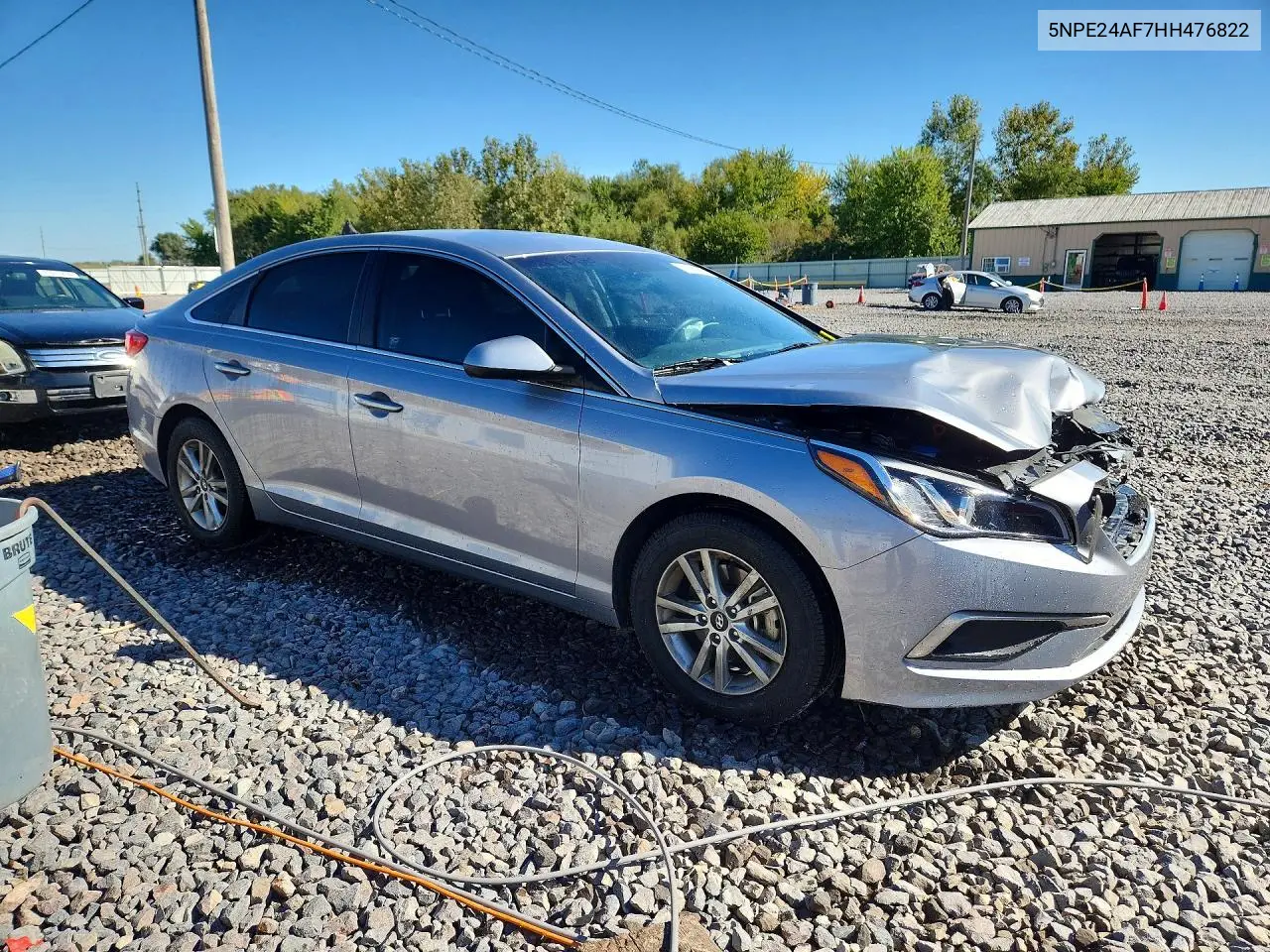 2017 HYUNDAI SONATA VIN 5NPE24AF7HH476822 — фото 4