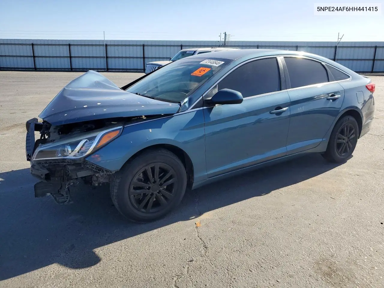 HYUNDAI SONATA 2017, VIN 5NPE24AF6HH441415