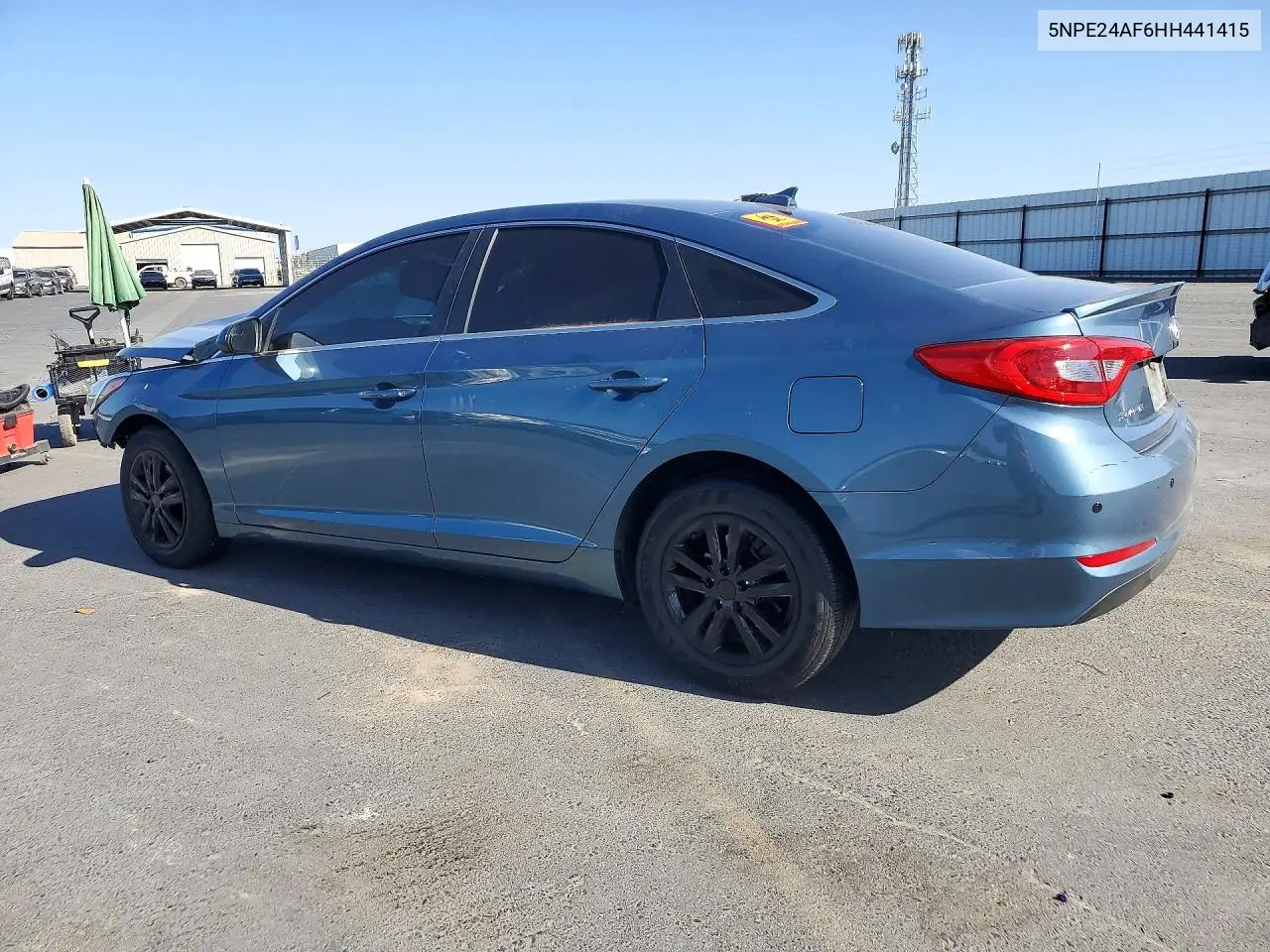 2017 HYUNDAI SONATA VIN 5NPE24AF6HH441415 — фото 2