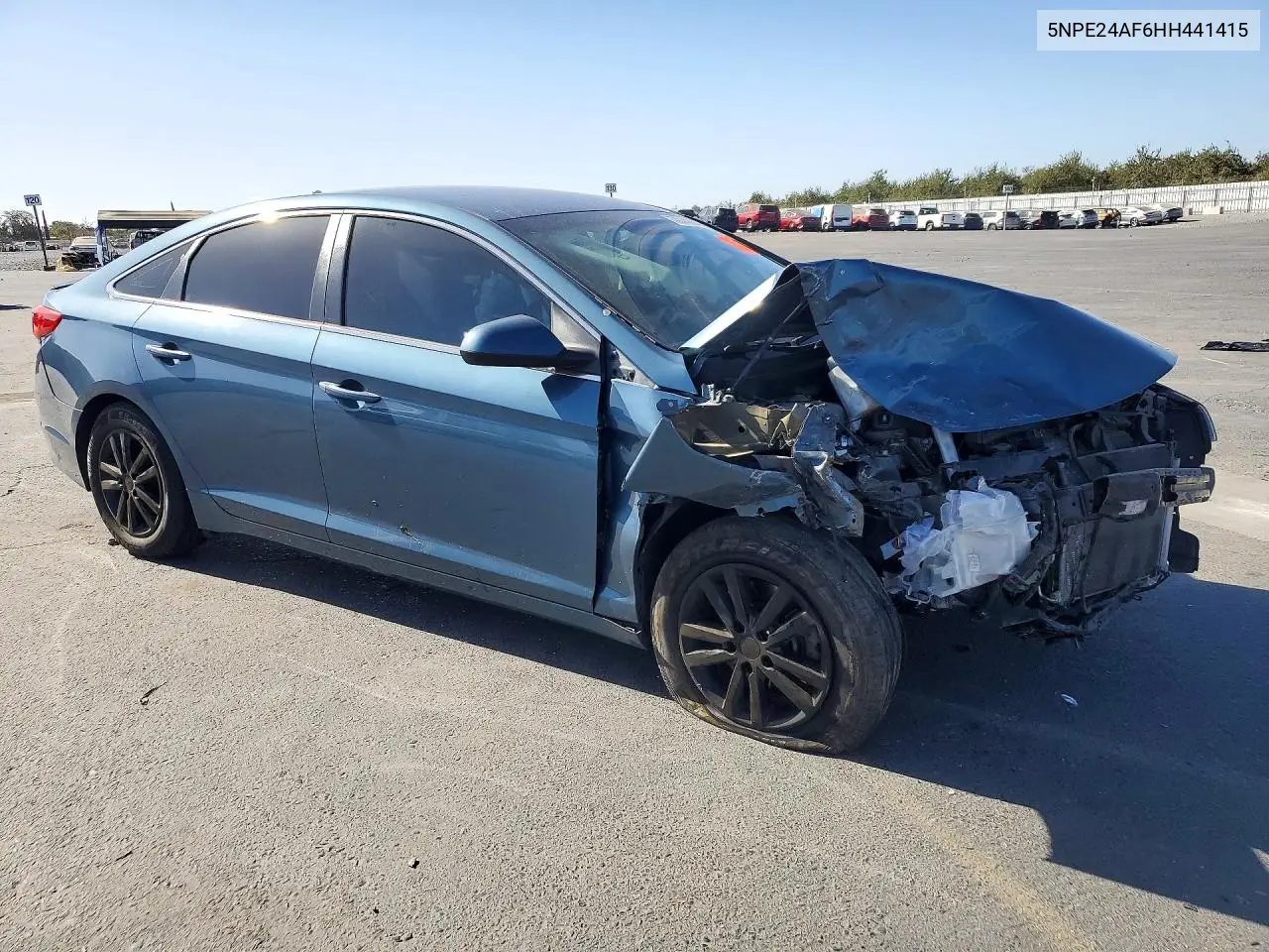 2017 HYUNDAI SONATA VIN 5NPE24AF6HH441415 — фото 4