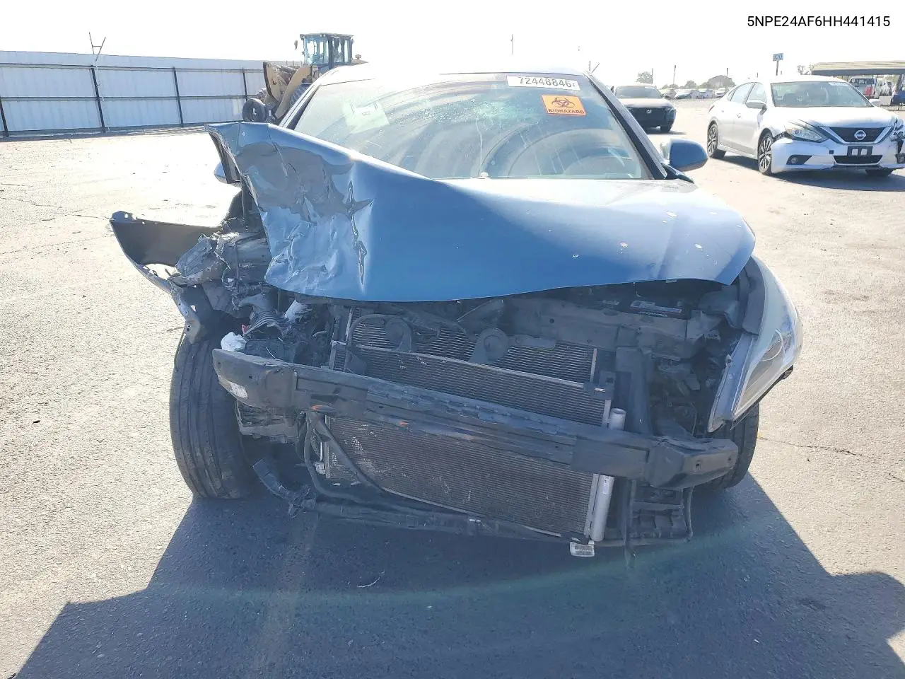 2017 HYUNDAI SONATA VIN 5NPE24AF6HH441415 — фото 5