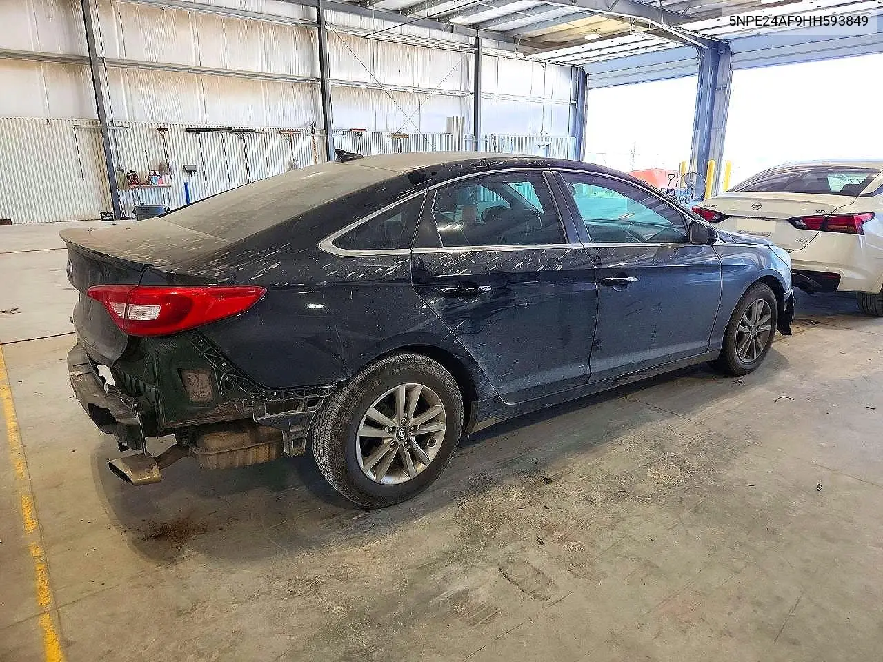 2017 HYUNDAI SONATA VIN 5NPE24AF9HH593849 — фото 3
