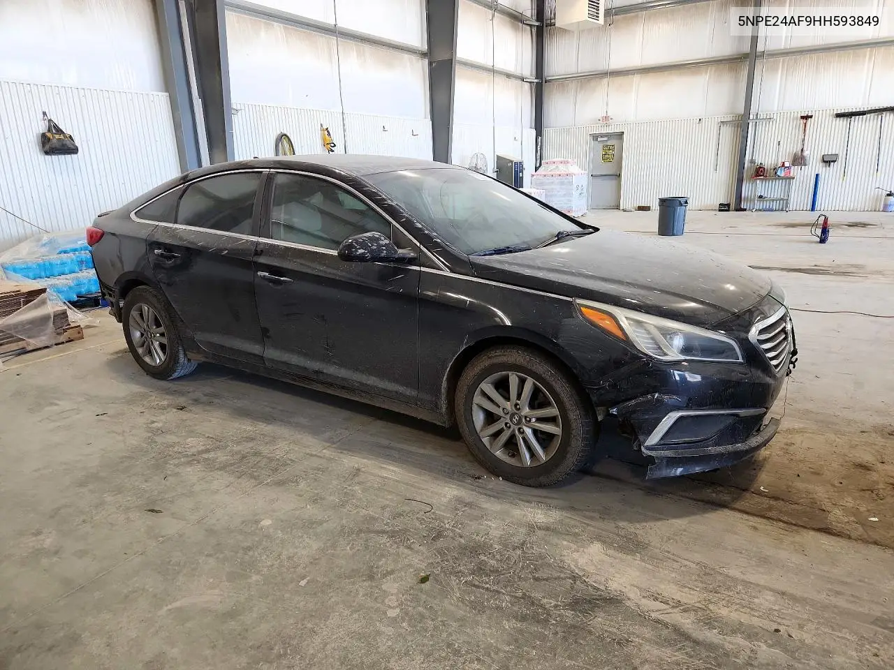 2017 HYUNDAI SONATA VIN 5NPE24AF9HH593849 — фото 4