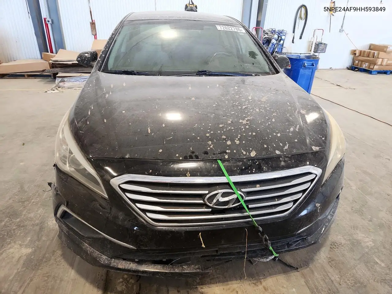 2017 HYUNDAI SONATA VIN 5NPE24AF9HH593849 — фото 5