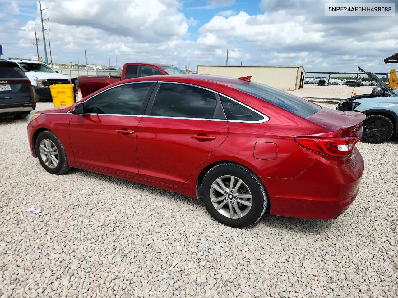 2017 HYUNDAI SONATA VIN 5NPE24AF5HH498088 — фото 2