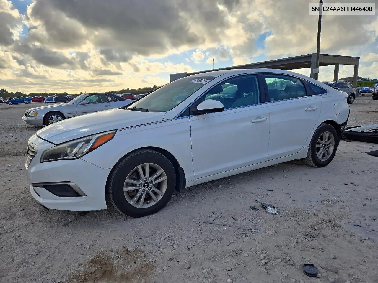 HYUNDAI SONATA 2017, VIN 5NPE24AA6HH446408