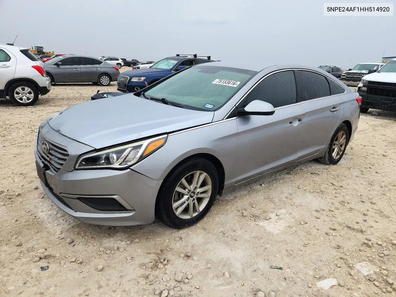 HYUNDAI SONATA 2017, VIN 5NPE24AF1HH514920