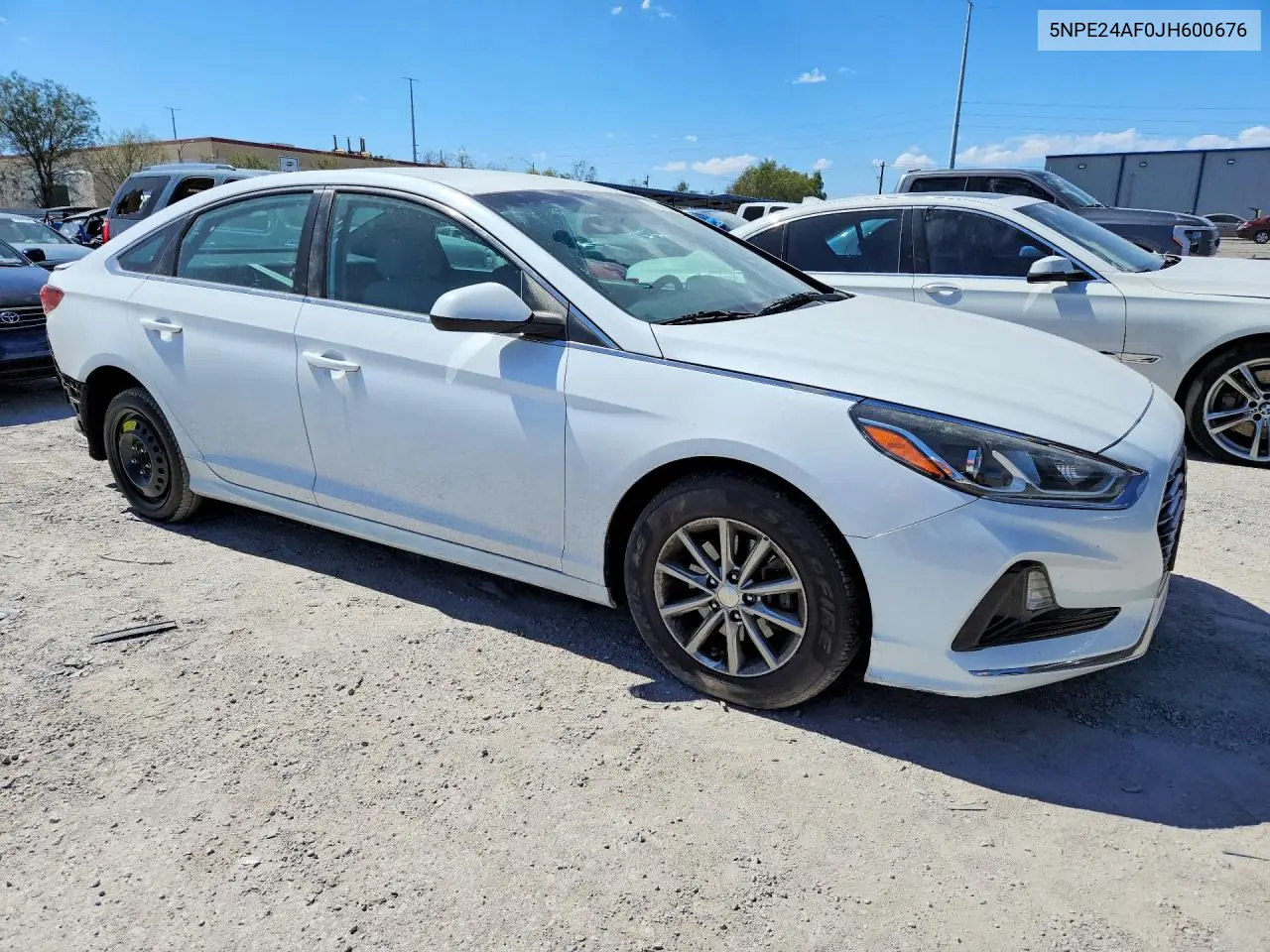 2018 HYUNDAI SONATA VIN 5NPE24AF0JH600676 — фото 4