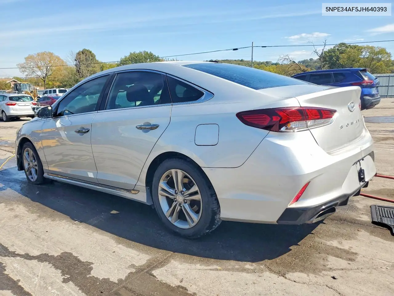 2018 HYUNDAI SONATA VIN 5NPE34AF5JH640393 — фото 2