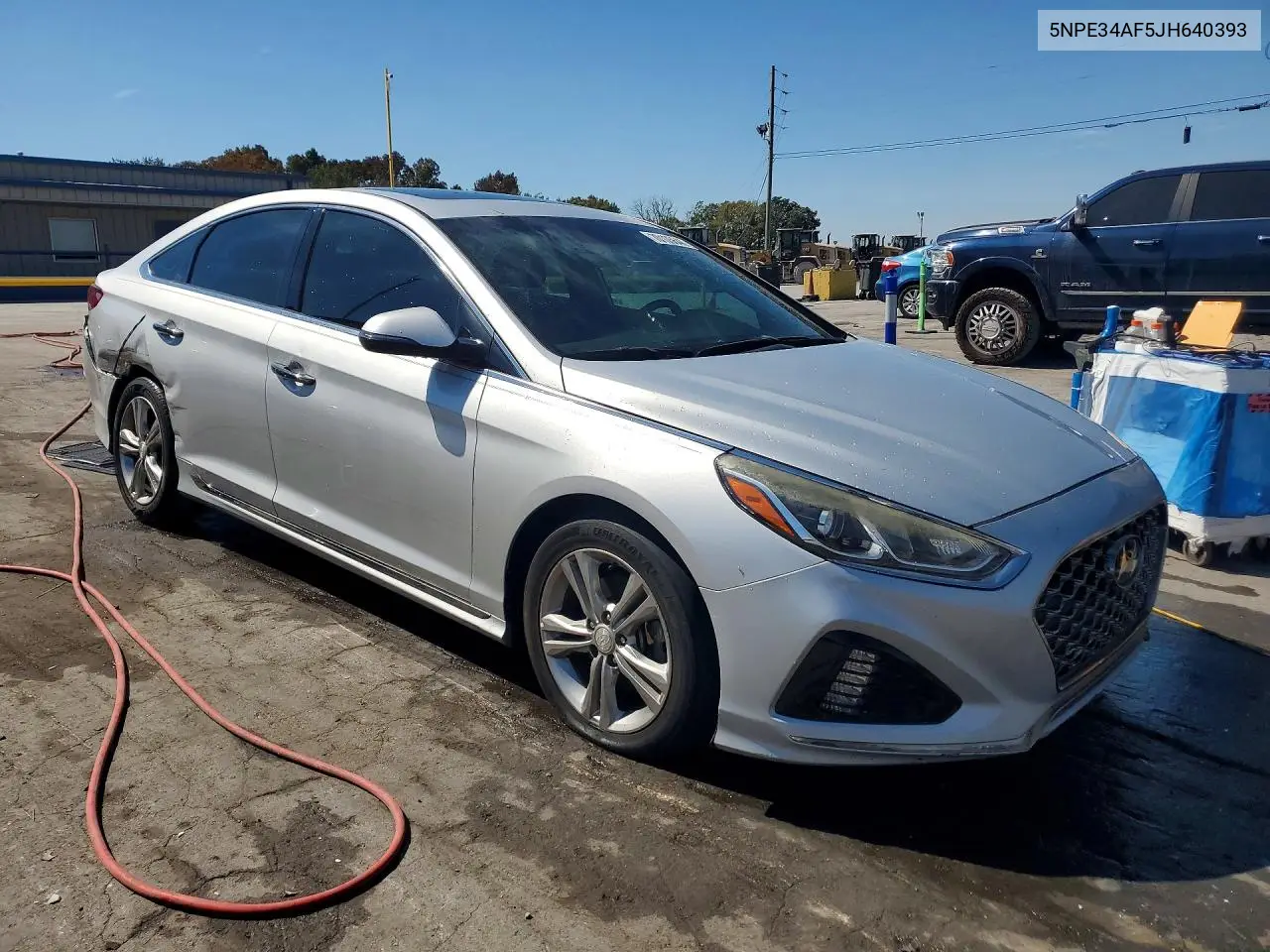 2018 HYUNDAI SONATA VIN 5NPE34AF5JH640393 — фото 4