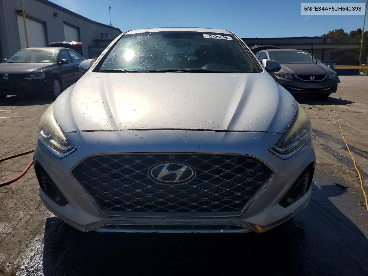 2018 HYUNDAI SONATA VIN 5NPE34AF5JH640393 — фото 5