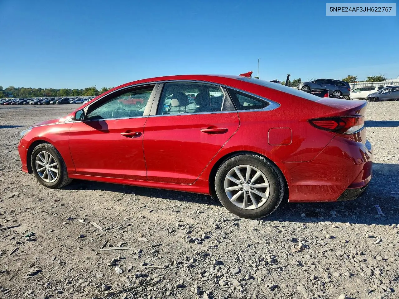 2018 HYUNDAI SONATA VIN 5NPE24AF3JH622767 — фото 2