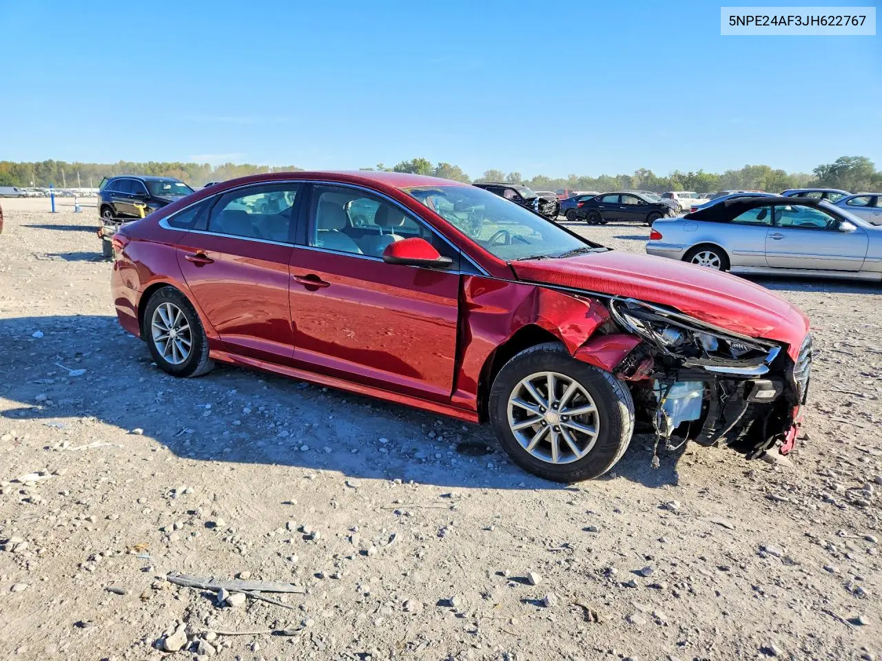 2018 HYUNDAI SONATA VIN 5NPE24AF3JH622767 — фото 4
