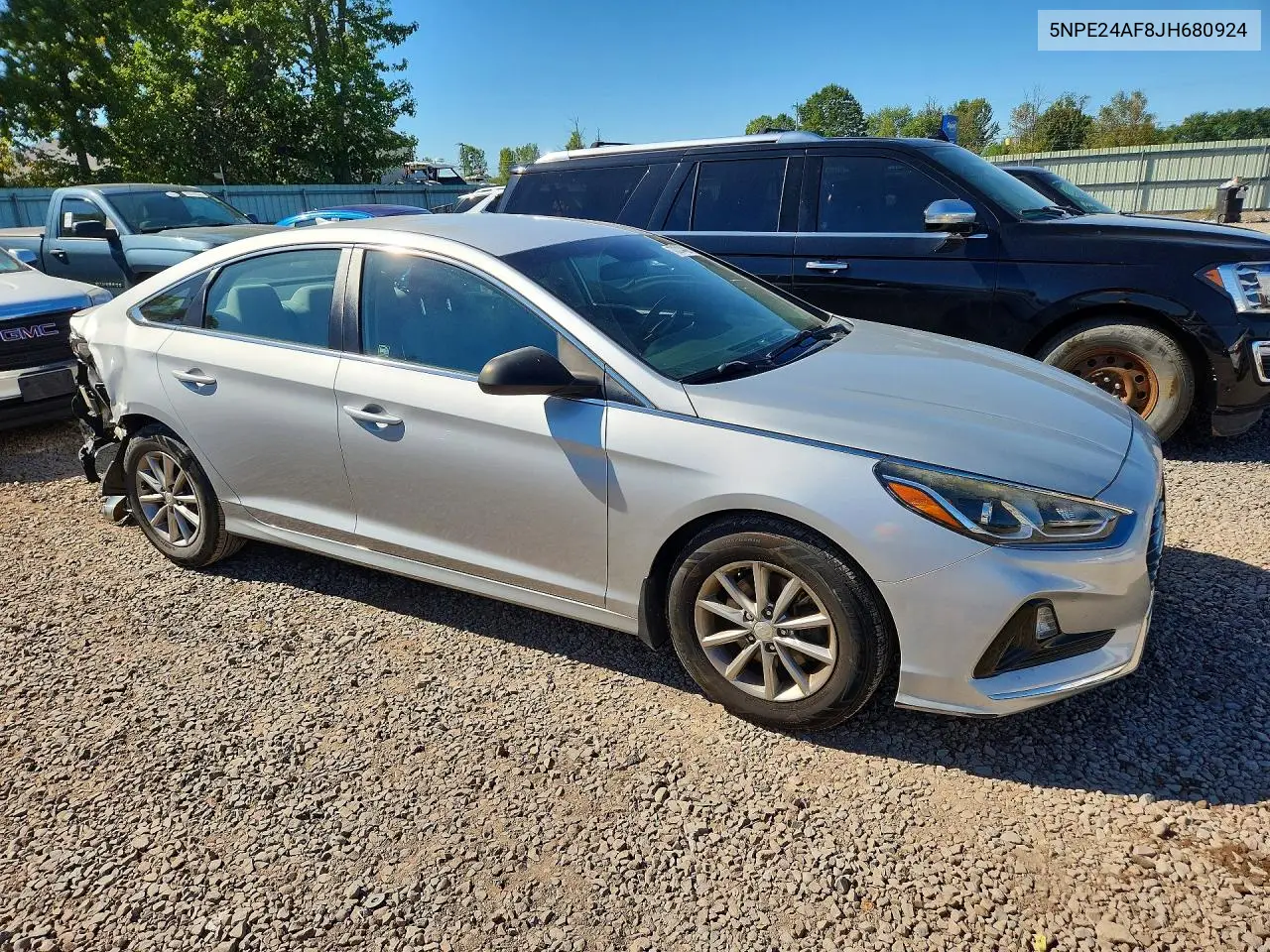 2018 HYUNDAI SONATA VIN 5NPE24AF8JH680924 — фото 4