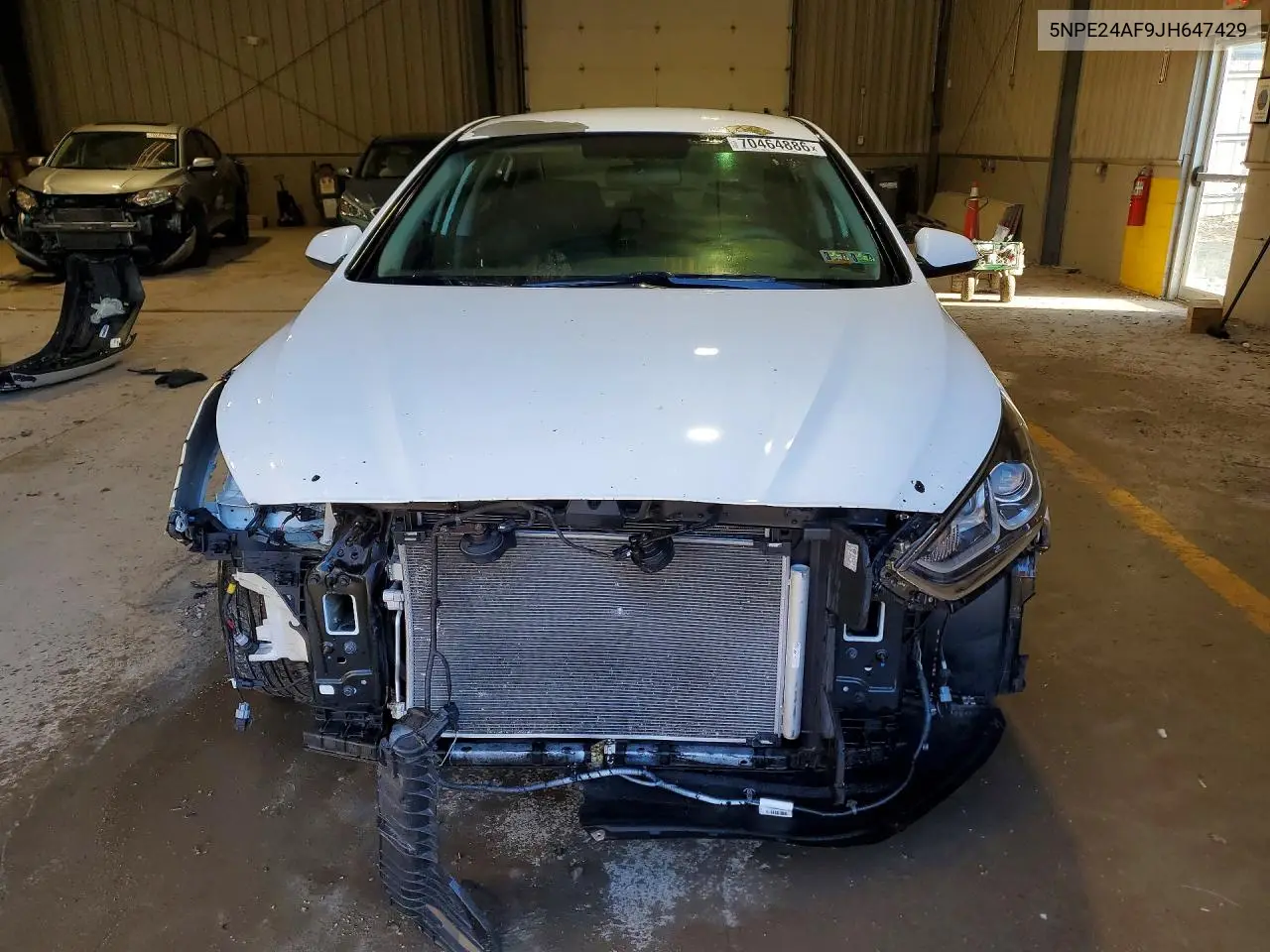 2018 HYUNDAI SONATA VIN 5NPE24AF9JH647429 — фото 5